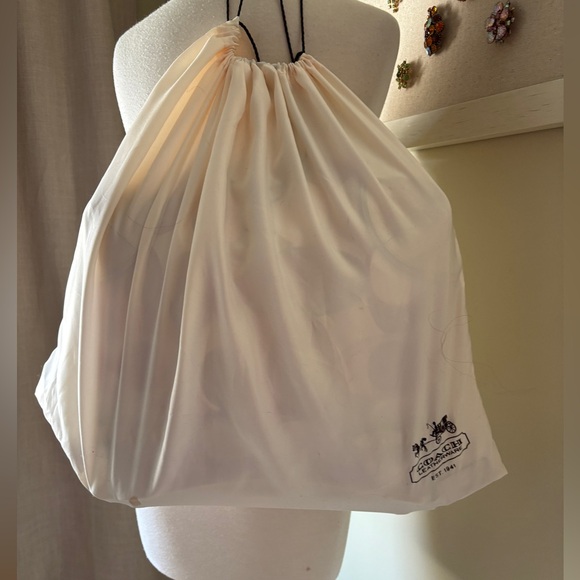 NWT Coach Colette Hobo Pink, Cream, Tan Bag Purse #16441 - Picture 13 of 16